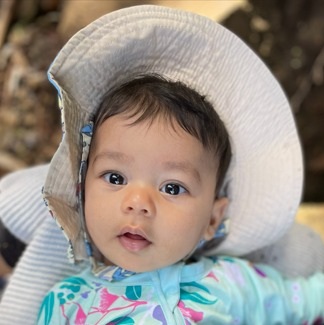 Baby at home representing UrbanShine’s family-conscious cleaning approach